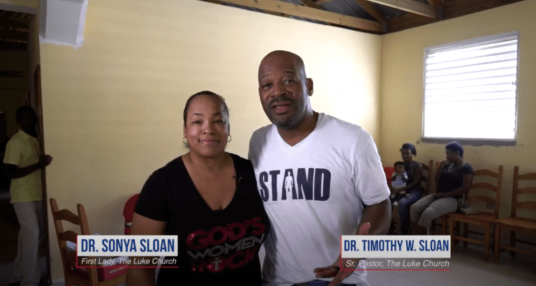 Dr. Sonya and Timothy Sloan