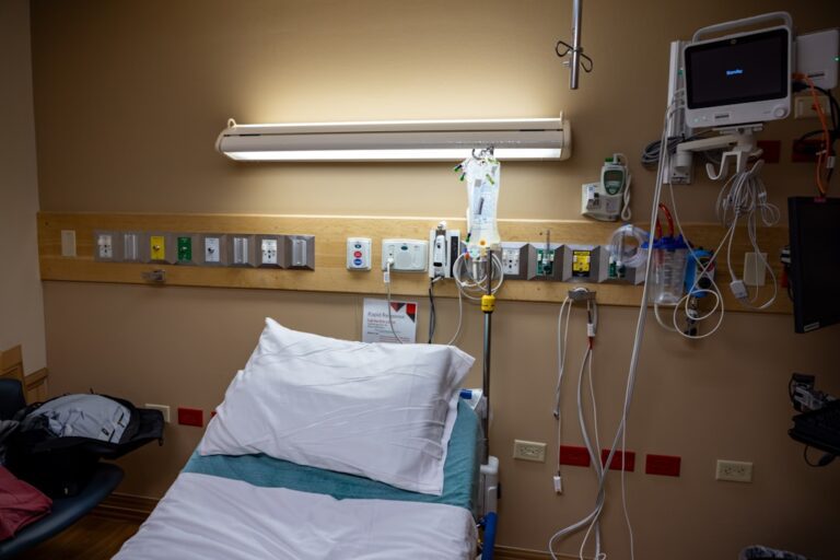 Hospital bed and medical equipment